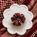 Keffiyeh Scrunchie (Red & Gold) - Palestine collection