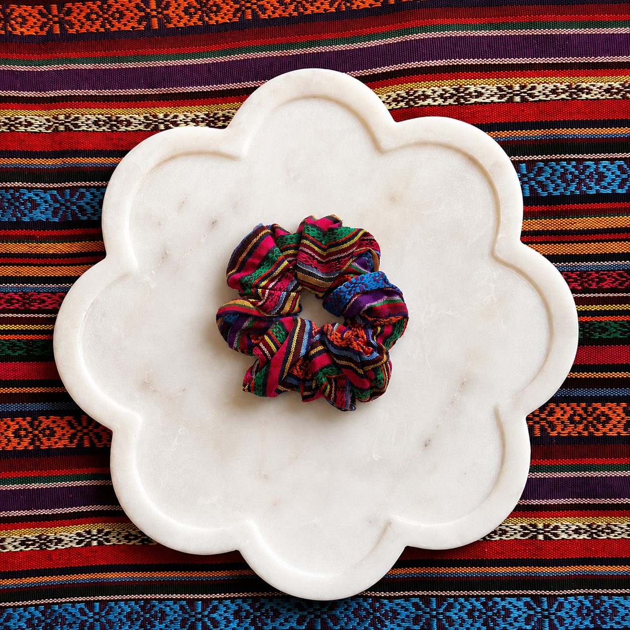 Gilim Red Scrunchie - Iran collection