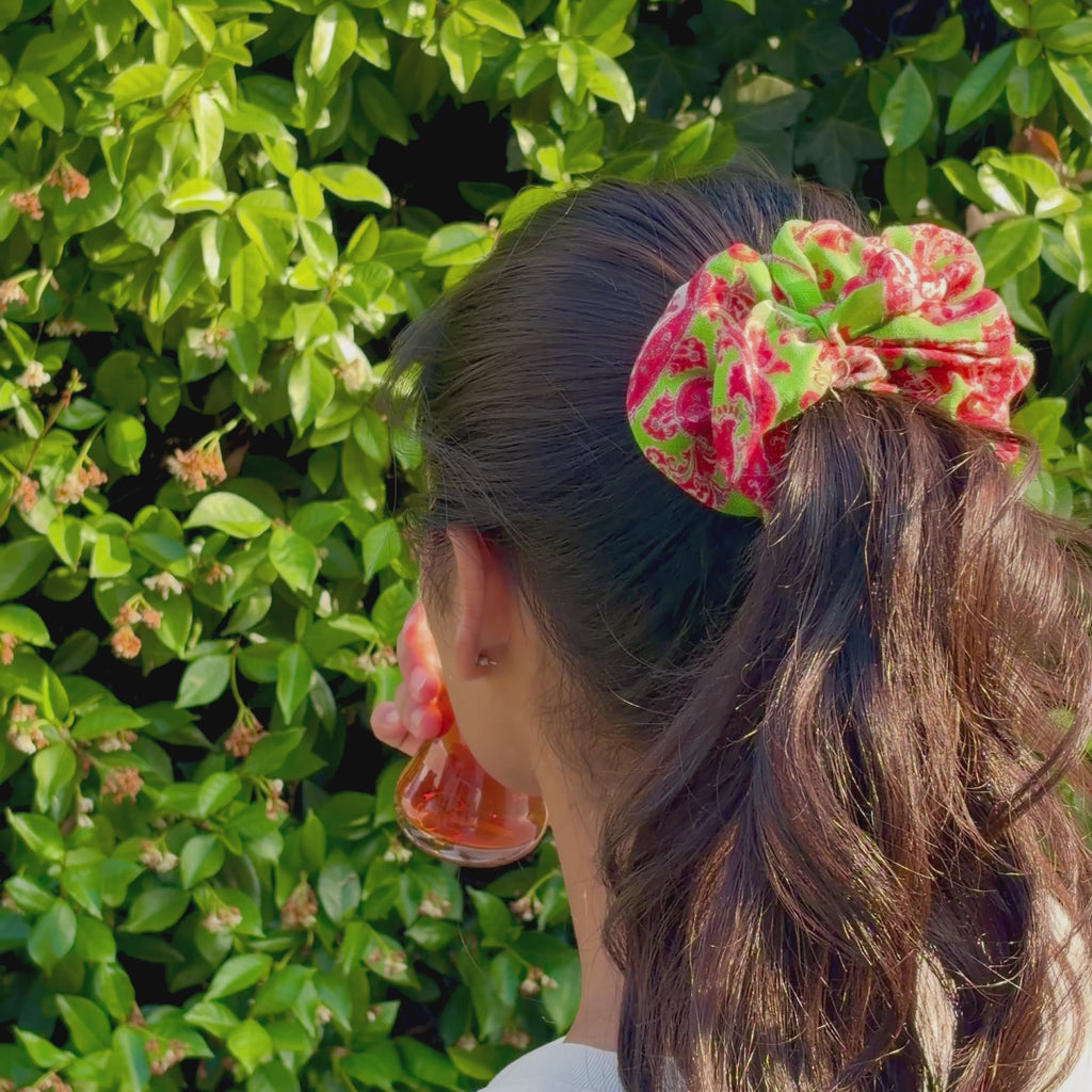 Boteh Jegheh (Paisley) Scrunchie - Iran collection